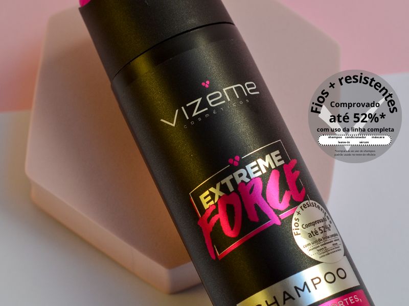 Extreme Force Vizeme: até 52% mais força para fios fracos, quebradiços e sem vida